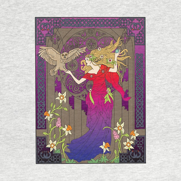 Celtic Woman (red/purple) by Soth Studio